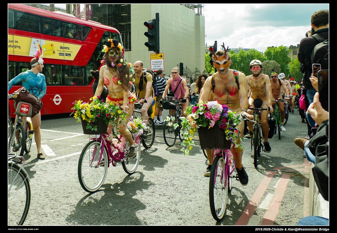 [倫敦★活動] 20190608-2 倫敦裸行日 World Naked Bike Ride